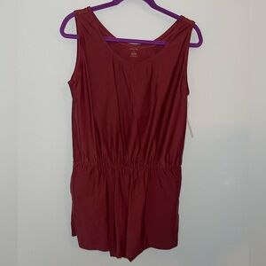 HONEY MARK WOMEN’S SWIM ROMPER SWIM SUIT SIZE Large HONEYMARK NWT